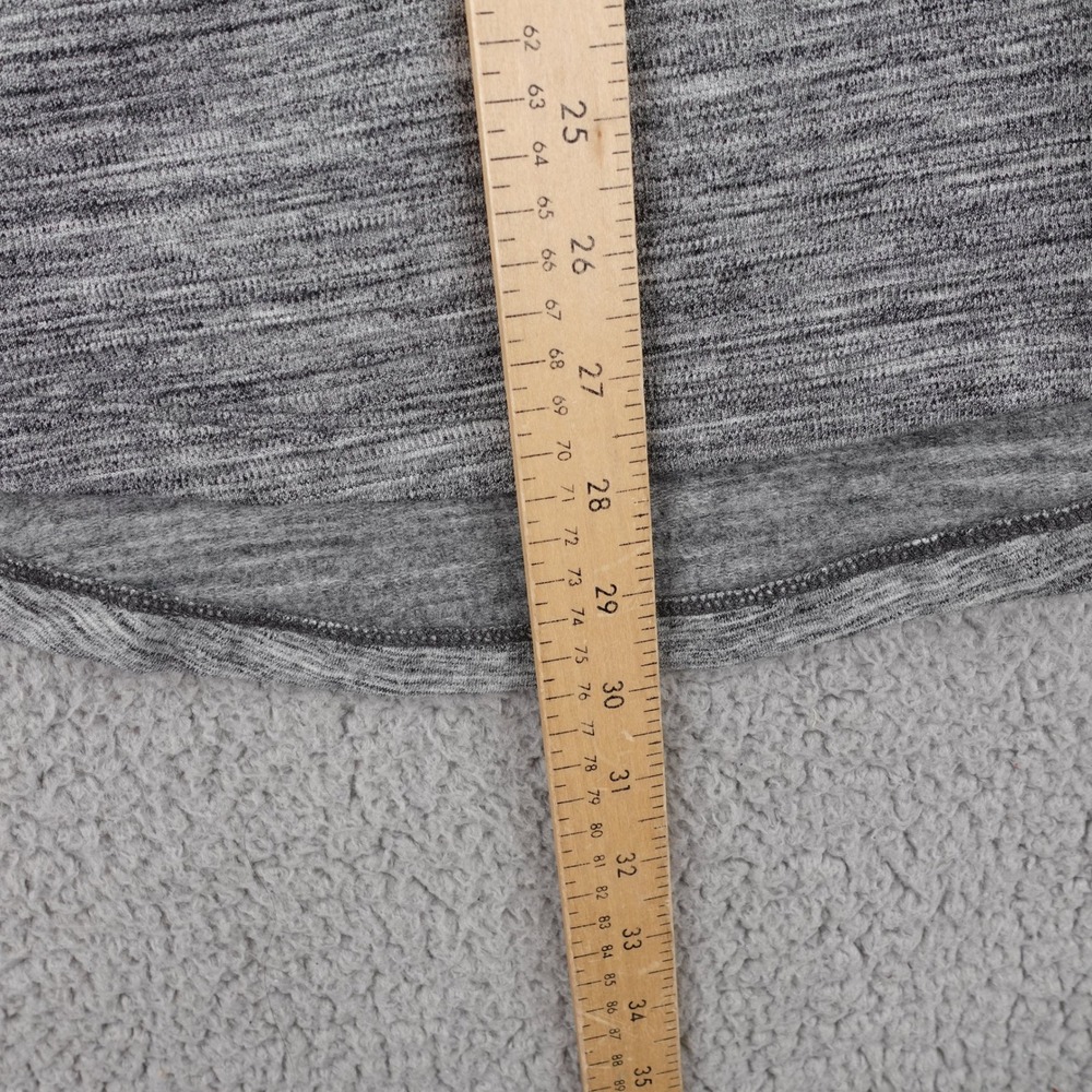 L.L.Bean Pullover Womens M Tall Gray Marled Mixed Knit Funnel Neck NWT Cozy Tops - Picture 4 of 7